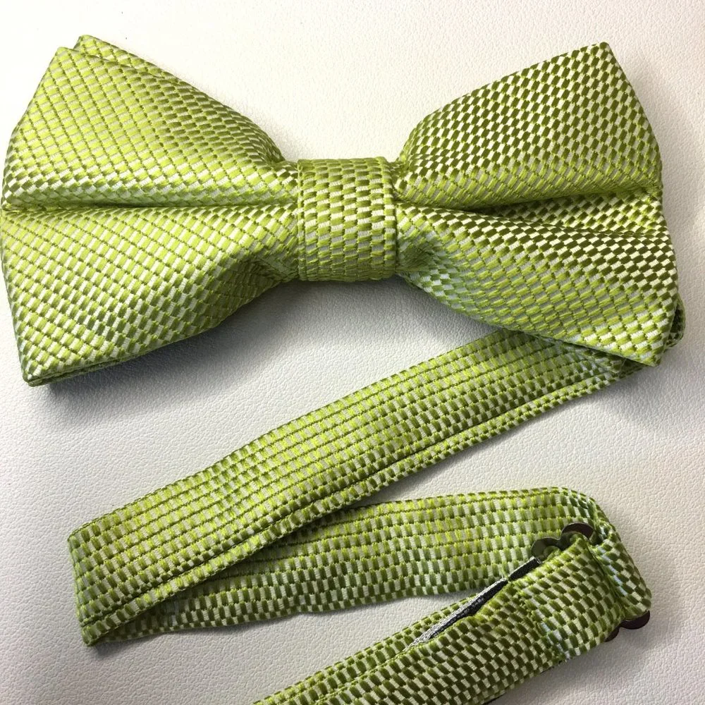 JON VANDYK HOLLAND Vintage Vibe Semi-Butterfly Bow Tie βΆβ πΉβπΈβπ» βπΌπ! - Picture 2 of 9